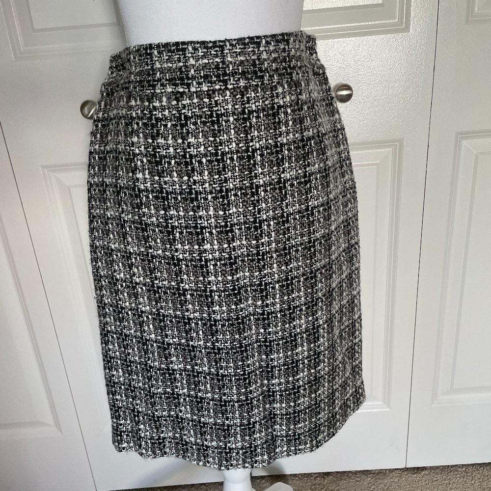 Tweed Pencil Skirt